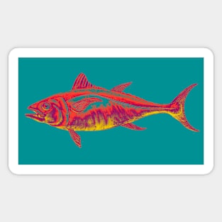 Fish Abstract Sticker